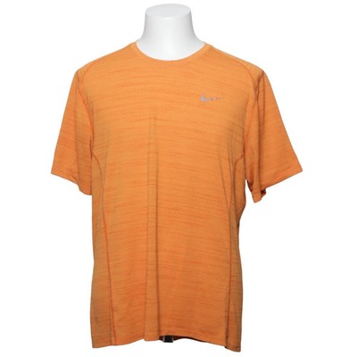 Nike Running, T-shirt, Größe: XL, Orange, Polyester, Sonstiges, Herren #lLa
