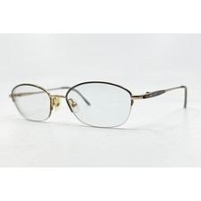 Tres Jolie by Marchon T1118 204 Gold Semi-Rimless Eyeglasses Frames 49-17-130