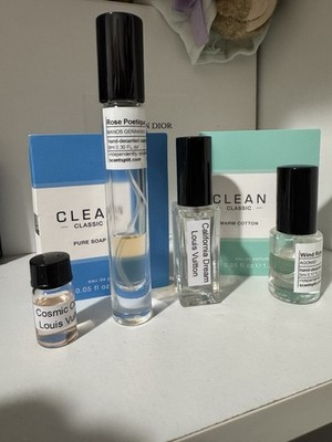 Perfume mix bundle lot of 6 Unisex Niche