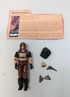 GI JOE ARAH Zartan Figure complete with file card  1984