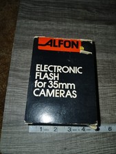 Vintage Alfon Electronic Flash for 35MM Camera - Used