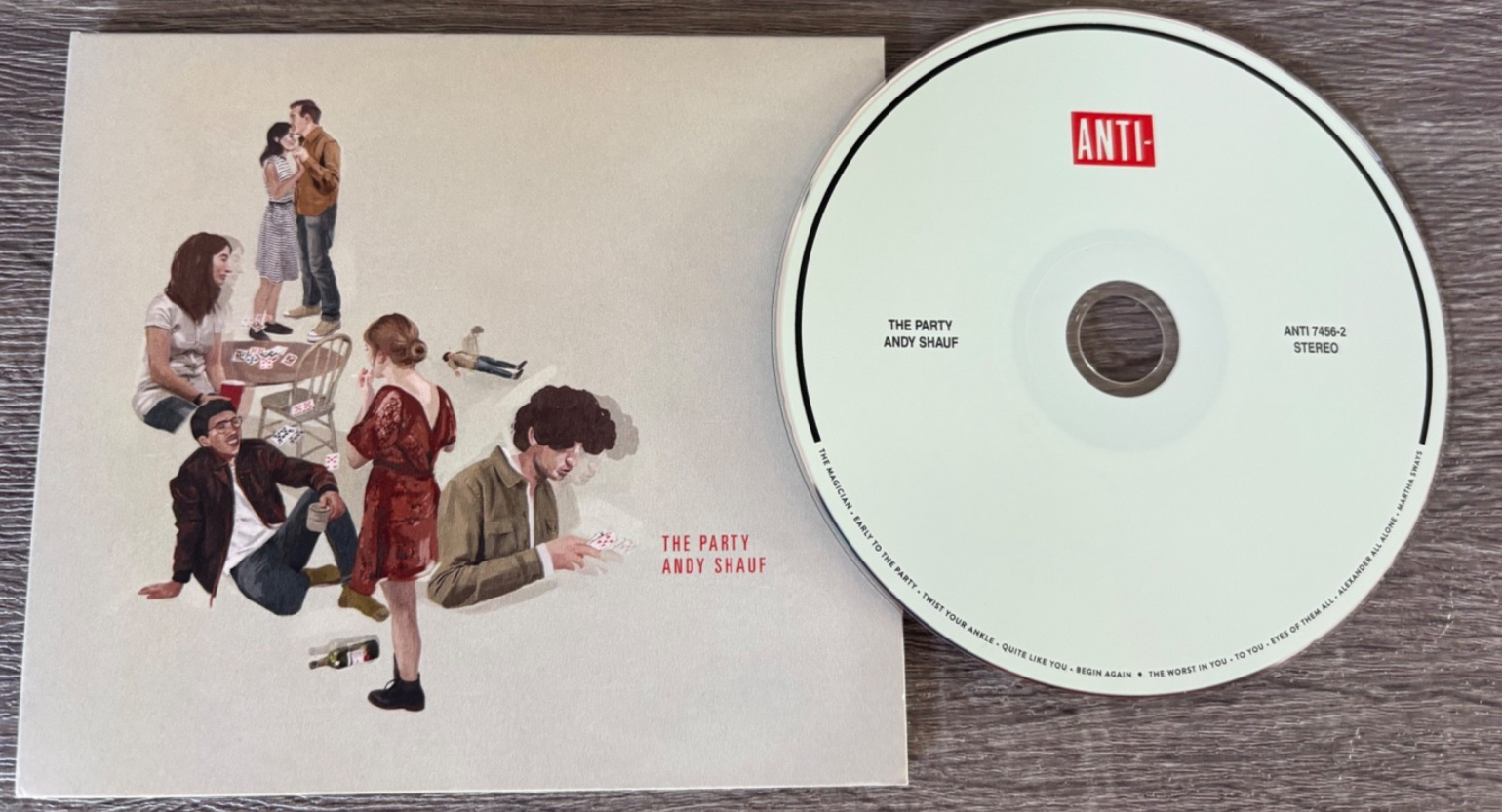 ANDY SHAUF - The Party  : CD  Album 2007 Virgin Records