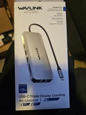 WAVLINK USB-C Triple Display Dock WL-UMD306
