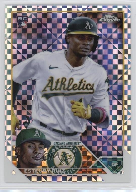 2023 Topps Chrome X-Fractor Esteury Ruiz #99 ms9