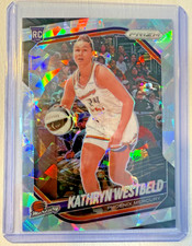 2025 Panini Prizm WNBA Kathryn Westbeld #29 Cracked Ice RC Phoenix Mercury