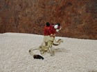 Blown Glass Animal - 2 Sitting Lions — photo 2