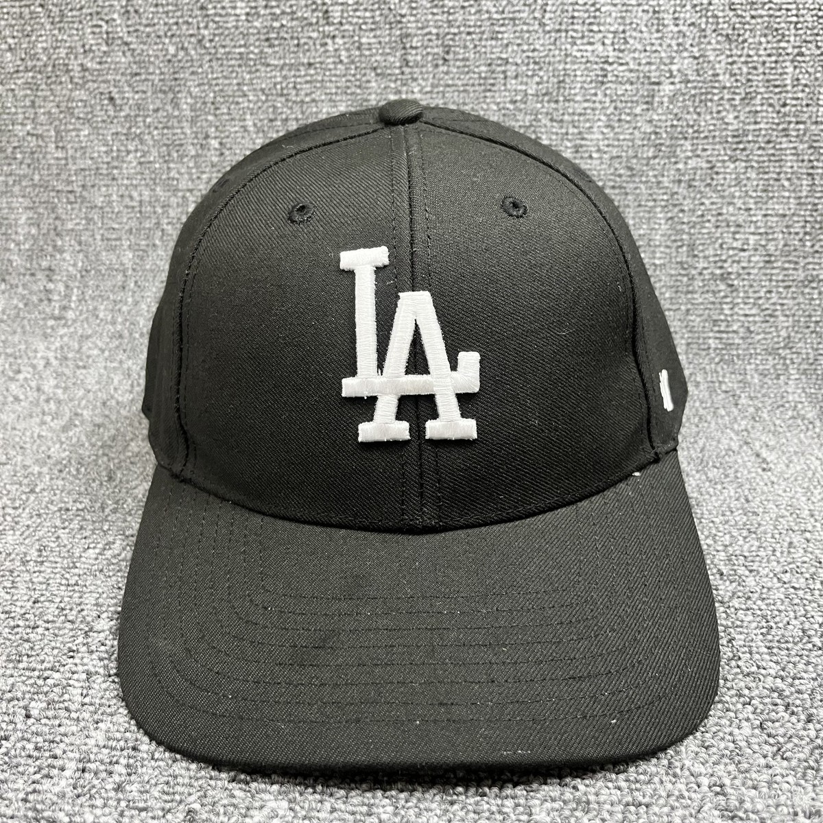 '47 Brand Los Angeles Dodgers LA MVP Hat Black Adjustable Hook & Loop MLB Cap