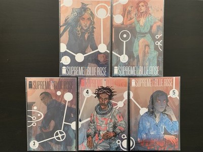 Supreme: Blue Rose, issues #1-5 (Image Comics, 2014) Warren Ellis, Tula Lotay