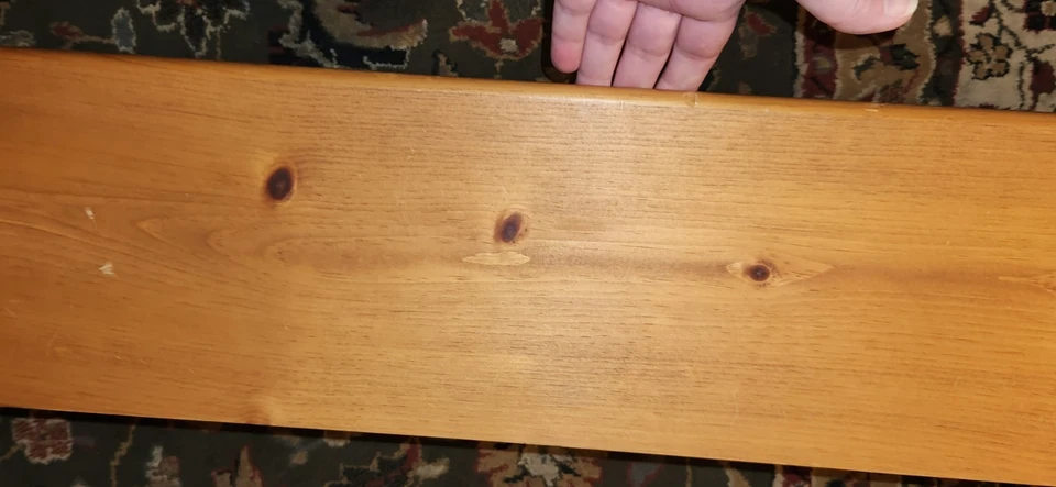 Vintage 1980's  Large Heart Cut Out Wooden Shelf With Pegs. - Image 2 of 4