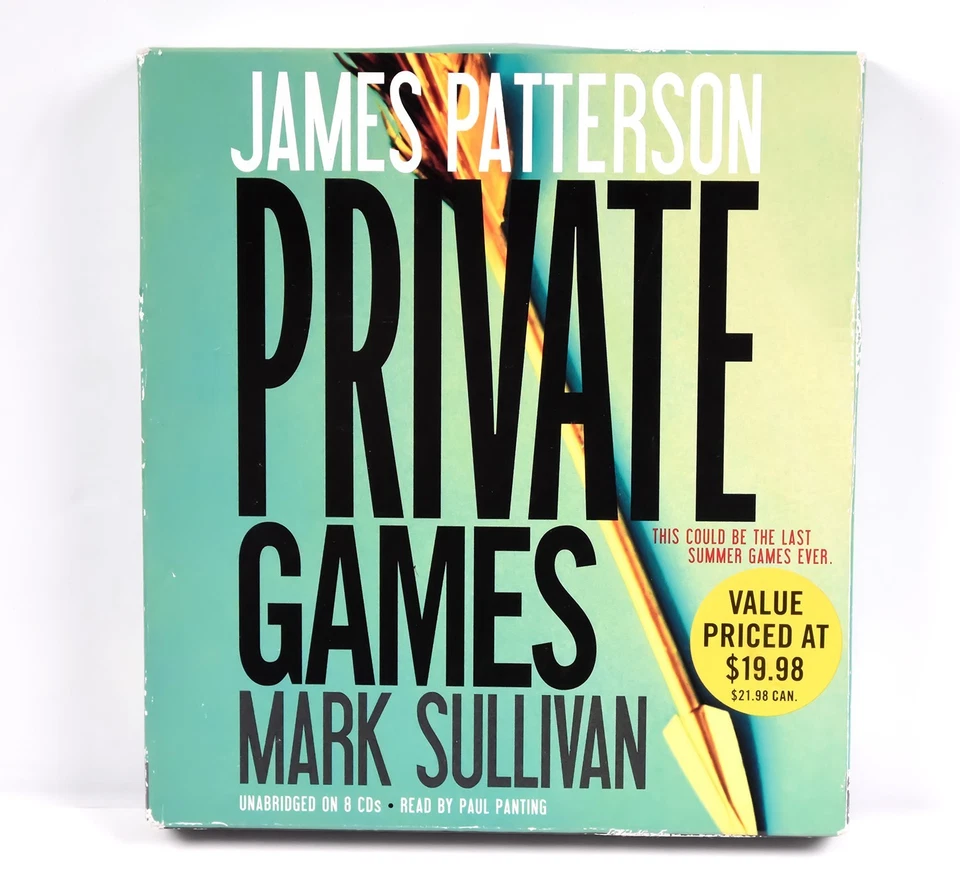 Set of 4 Audio Books, Stephen Colbert, Private Games, TOYS, Origin - BookSet03 Foto 4 de 4