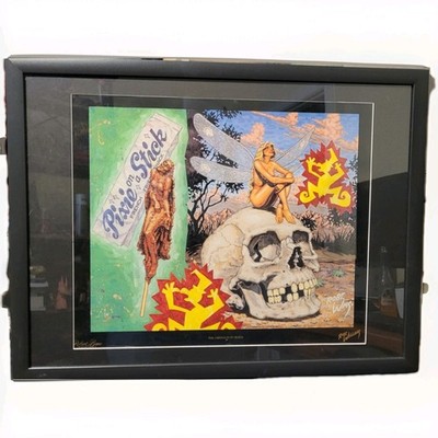 Robert Williams The Chrysalis Of Death Framed and Matted Art Print