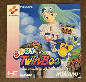 Twinbee PC Engine NEC HuCard KONAMI Japan Import US Seller TESTED