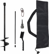 17" Dog Tie Out Stake  360  Swivel Dog Run Stake  Large Area Welding of Metal J...