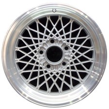 Wheel Rim Pontiac Firebird 16 1986-1992 10104411 Rear Machined Silver Oe 1508