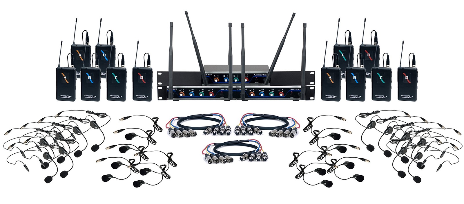 Vocopro HYBRIDPLAY12 12-канальный сверхвысокочастотный цифровой гибрид