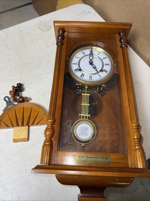 Statue Of Liberty Centennial Clock  Us Commemorative Society Missing 2 Finials￼￼