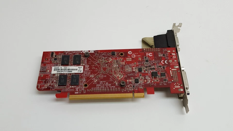 Lot of 2 Asus AMD Radeon HD 6450 2 GB DDR3 PCI Express x16 Desktop Video Card - Image 3 of 3