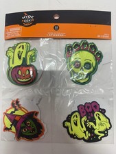 Hyde  EEK Boutique Glow in the Dark Halloween Stickers 24 Count Party Decor