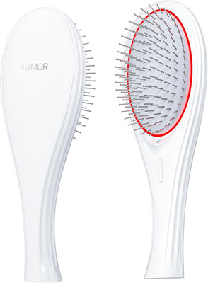 EMS Microcurrent Hairbrush  Red Light Electric Negative Ion Hair Comb