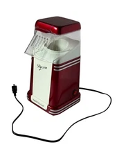 Nostalgia Electrics Retro Red Air Popcorn Maker Popper Model RHP310