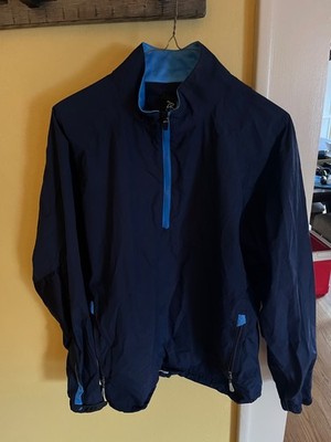 Zero Restriction 1/4 Zip Pullover Windbreaker Lightweight Golf Jacket Mens M