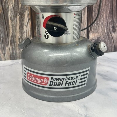 Coleman Powerhouse Dual Fuel Lantern 295 Unleaded 10/2001