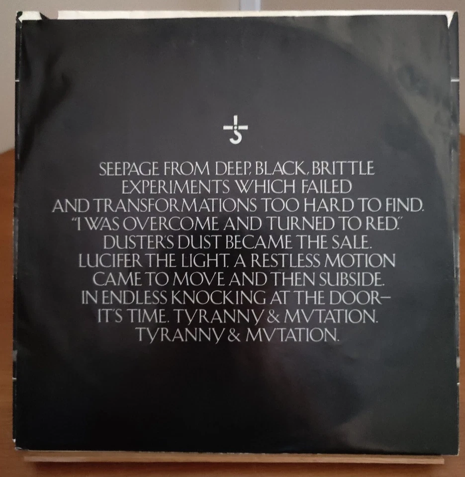 Blue Oyster Cult - Tyranny And Mutilation - 1973 KC 32017 Red/Black - 1st press! - Image 3 of 4