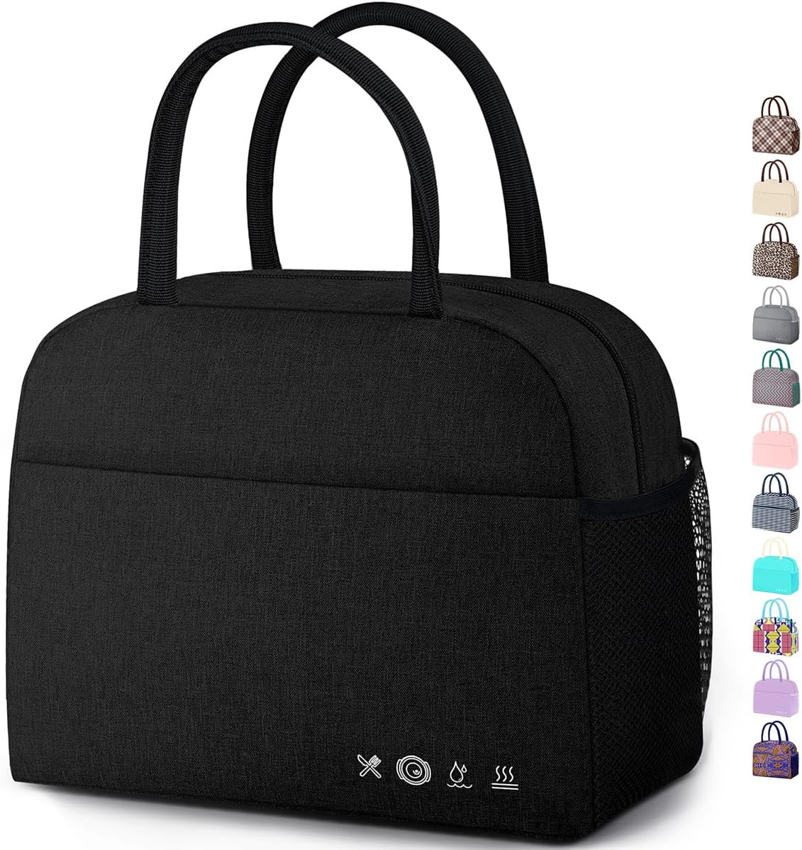 Lunch Bag Lunch Box for Women Men Reusable Insulated Lunch Bags,Water-Resistant