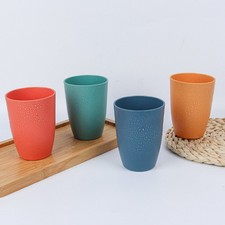  Gobelet de brosse à dents en plastique, 4 pièces, gobelets de bain de bouche