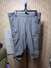 Eddie Bauer Womens Hiking Capris Size 12 Gray...