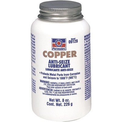 Permatex Copper Anti-Seize Lubricant - Brush Top Bottle - 8oz PERMATEX 09128  Ex