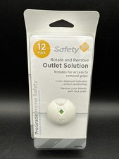 Outlet Covers Safety 1st ProGrade Rotate Remove 12 pack discontinued