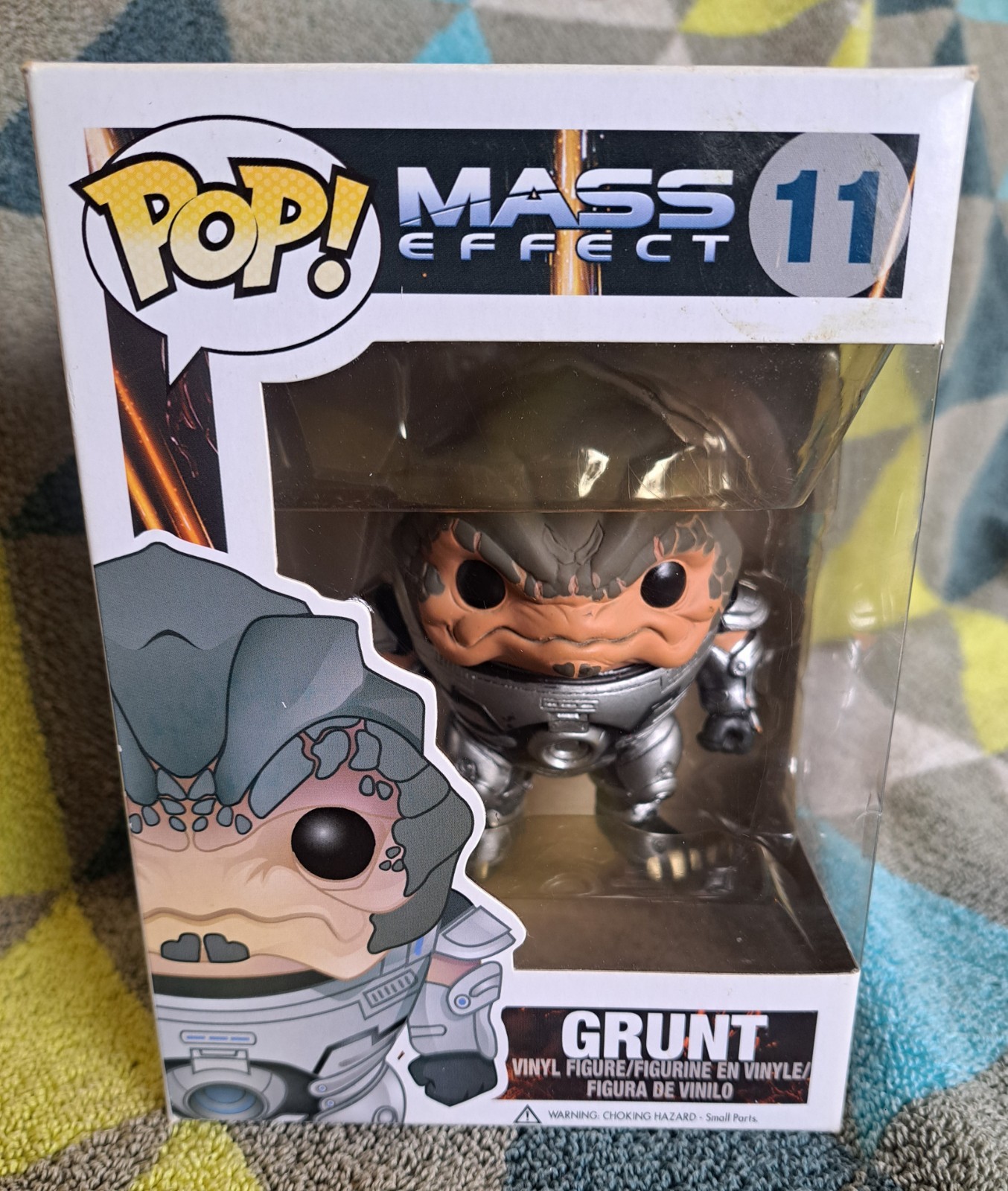 Grunt Pop 11 - Mass Effect Games Funko Pop! Vinyl 2013 Vaulted + Protector