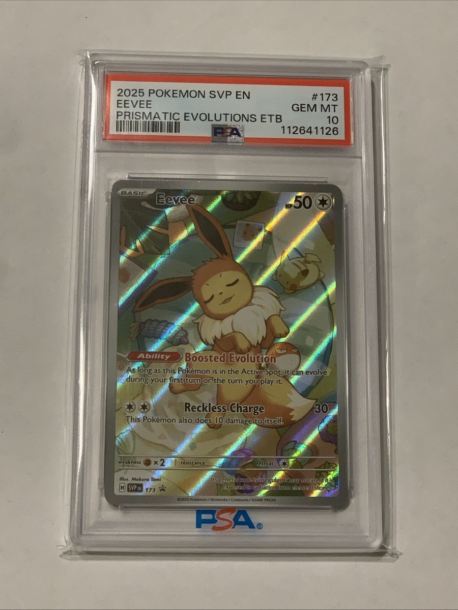 ジ*フ様 【PSA10】イーブイ 海外限定 プロモ プリズマティックエボリューシ Eevee Prismatic Evolution ETB Promo Card PSA 10 | eBay