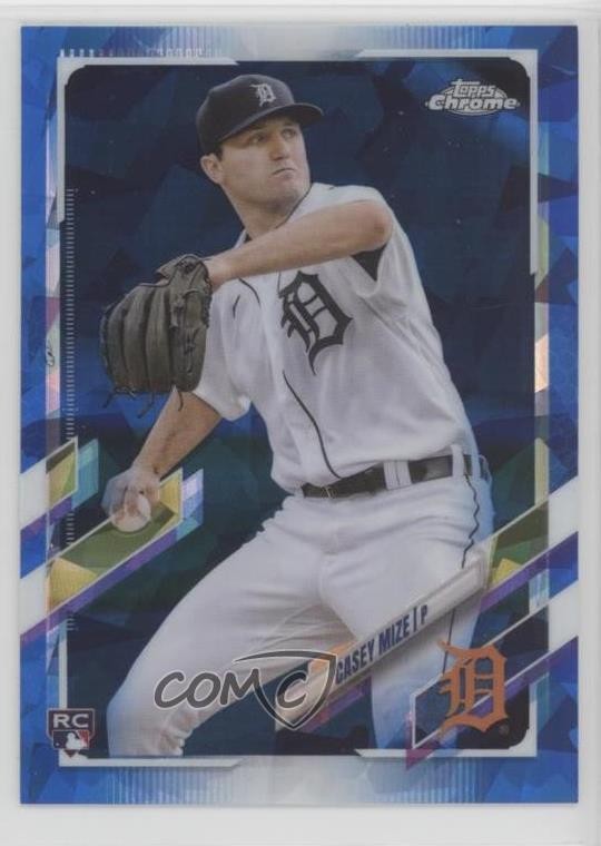 2021 Topps Chrome Sapphire Edition Casey Mize #321 00ji