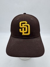 SAN DIEGO PADRES BROWN LOGO KIDS YOUTH HAT MLB BASEBALL TEAM MVP AUTHENTIC