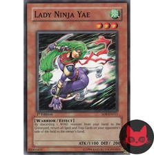 Yugioh Lady Ninja Yae SD8-DE011 Common 1. Auflage NM