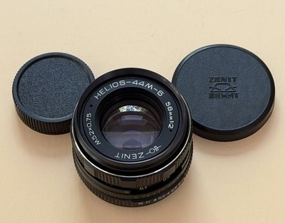Helios 44M-6 58mm f/2 M42 Soviet Portrait Lens   Excellent Condition