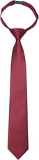 Boys Ties Solid Color Pre-Tied Kids Necktie for Age 8-12 Adjustable Woven Formal