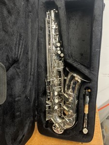 Mendini by Cecilio - MAS-SB - SKY BLUE Lacquer Saxophone with Case