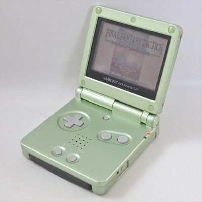 Gameboy Advance SP Pearl Green AGS-001 Console Nintendo