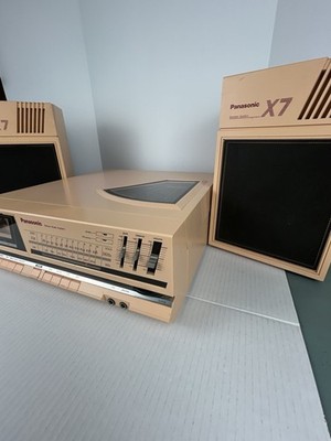 Panasonic SG-X7 Stereo Music System, Tape Player, AM/FM Tuner