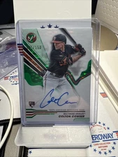 2024 Topps Pristine Colton Cowser RC Auto Encased Green Pristine /150 Orioles