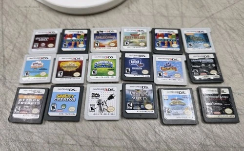 Lot of 18 Rare Ds and 3ds Games All Tested !!!