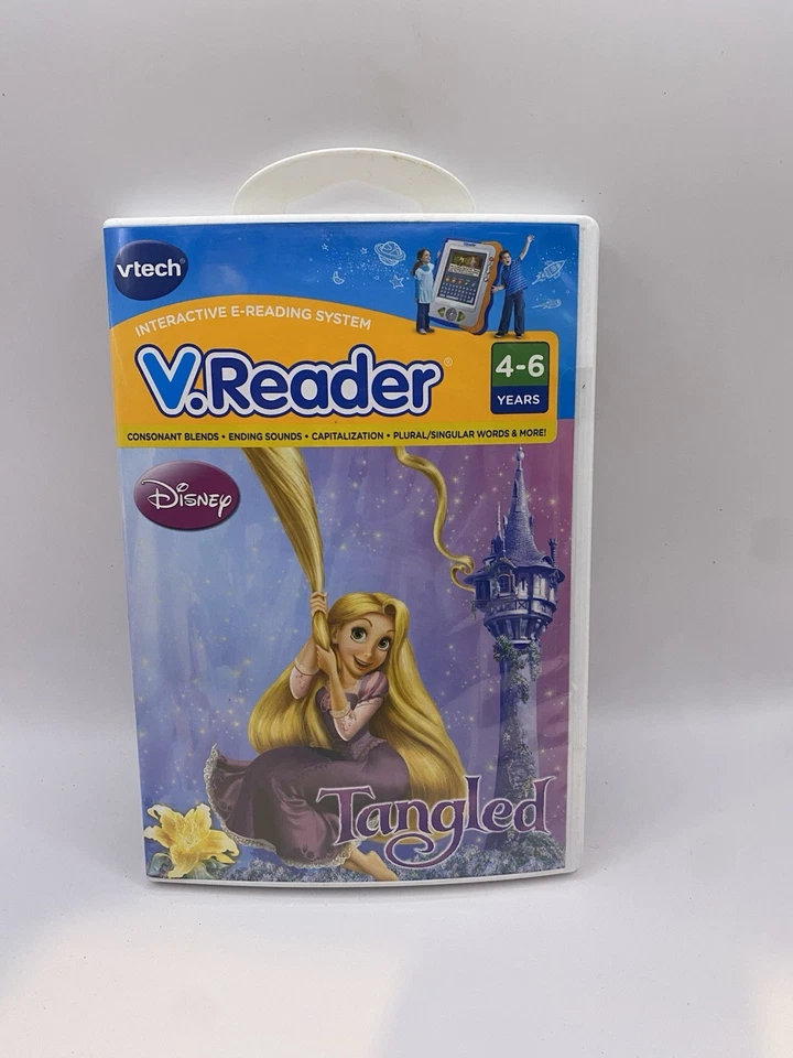 VTech V Reader Software-Nickelodeon's SpongeBob SquarePants & Tangled New Sealed - Image 4 of 4