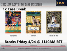 Shaquille O’Neal 2025 Leaf Glory Of The Game Basketball 1x Case Break #6