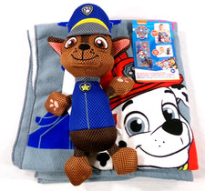 Paw Patrol Towel Scrubby-FUN- No More Fights for them to Take a Bath EASYER