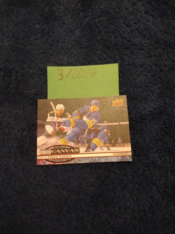 2025-26 Upper Deck Series 1 UD Canvas Owen Power #C-67