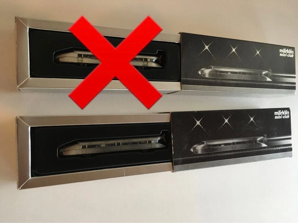 Mini-club Märklin 8876 Rail Zeppelin in buone condizioni ultimo - Immagine 2 di 4