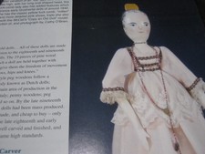 14pg Fred Laughon Wooden Doll History Article / SIMPLE GIFTS / Copley